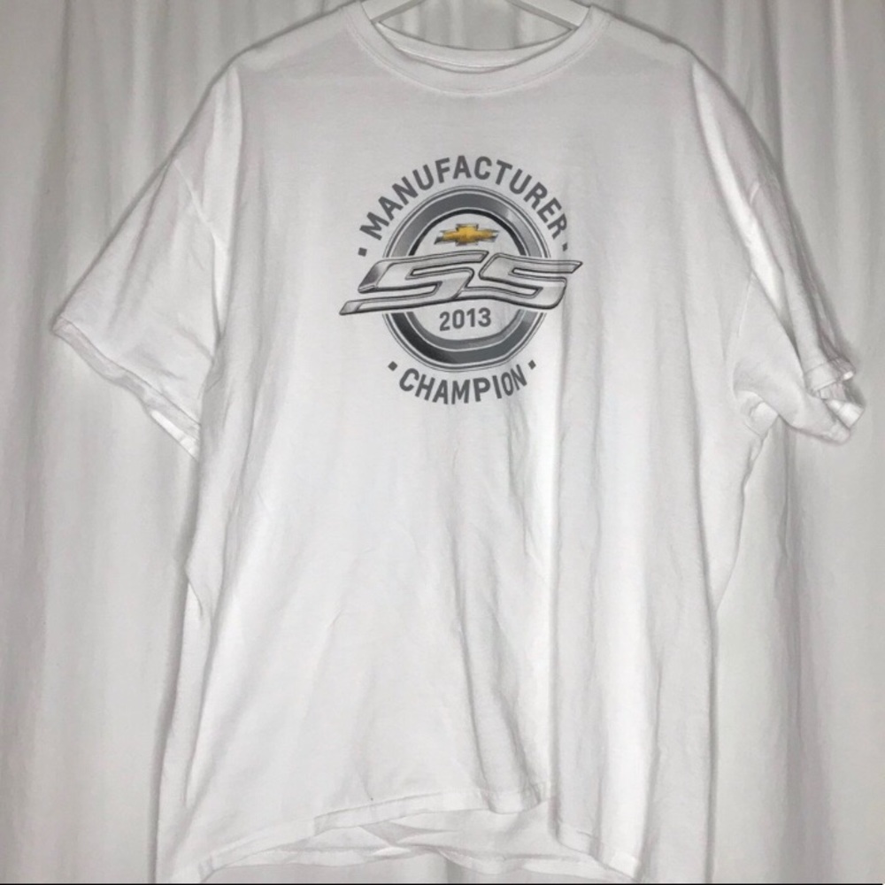 Chevrolet SS Manufacturer Champions 2013 White Tee